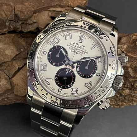  Rolex Daytona 750 Weißgold mit Panda Zifferblatt - Ref. 116509 - FULL SET 2011 </h1> 