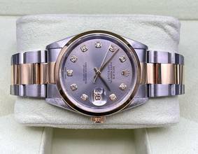 Thumbnail von Rolex Datejust 36 Grey Rhodium Diamond MINT CONDITION watch only