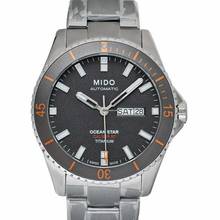 Thumbnail von Mido Ocean Star M026.430.44.061.00 - Ocean Star Automatic Grey Dial Titanium Men's Watch </h1>