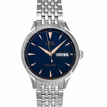  Mido Multifort M040.408.11.041.00 - Multifort Automatic Blue Dial Stainless Steel Men's Watch </h1> 
