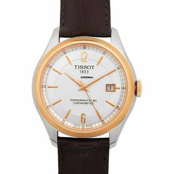  Tissot Ballade Powermatic 80 COSC T108.408.26.037.00 - T-Classic Ballade Powermatic 80 Cosc Automatic Silver Dial Men's Watc </h1> 