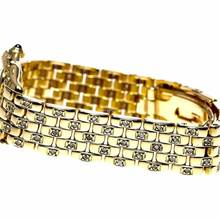 Thumbnail von Cartier Panthère 23mm Quartz 18K Yellow Gold 1.5TCW Diamond Watch </h1>