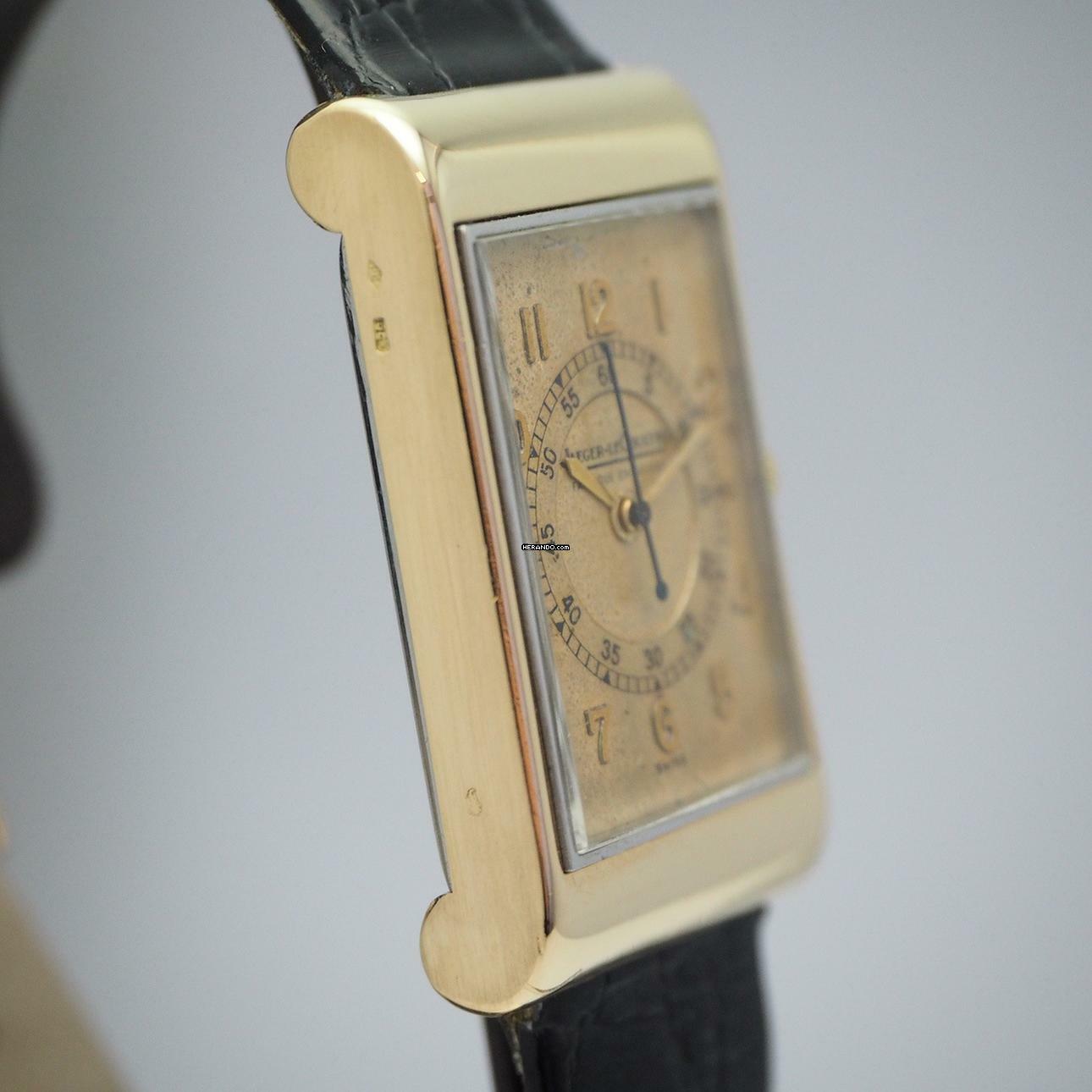 Thumbnail von Jaeger-LeCoultre Classic Tank Vintage Fab Suisse Handwound Gold 18k/750/Stahl RARE