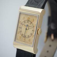 Thumbnail von Jaeger-LeCoultre Classic Tank Vintage Fab Suisse Handwound Gold 18k/750/Stahl RARE