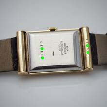 Thumbnail von Jaeger-LeCoultre Classic Tank Vintage Fab Suisse Handwound Gold 18k/750/Stahl RARE