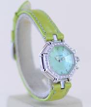 Thumbnail von Gérald Genta Success green Diamond MOP Dial Luxusuhr super rar </h1>