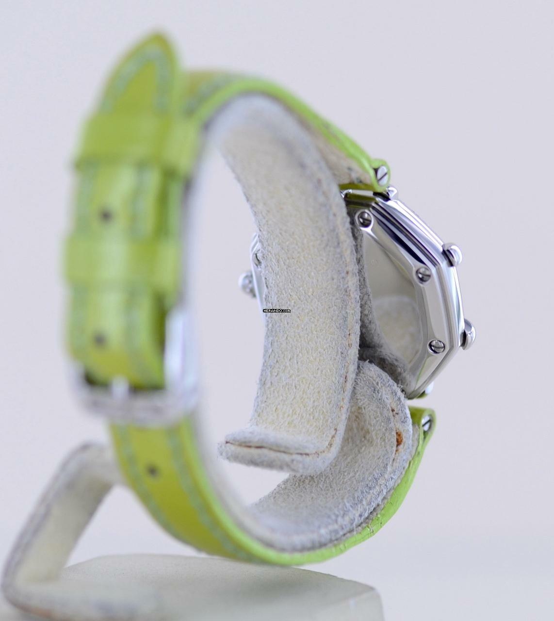 Thumbnail von Gérald Genta Success green Diamond MOP Dial Luxusuhr super rar </h1>