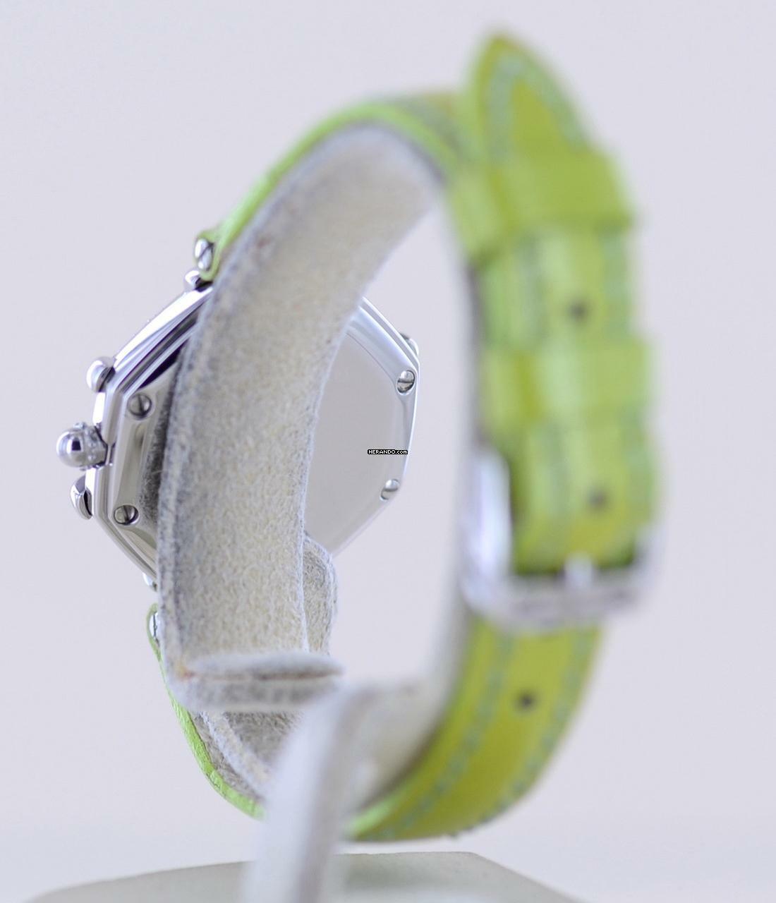 Thumbnail von Gérald Genta Success green Diamond MOP Dial Luxusuhr super rar </h1>