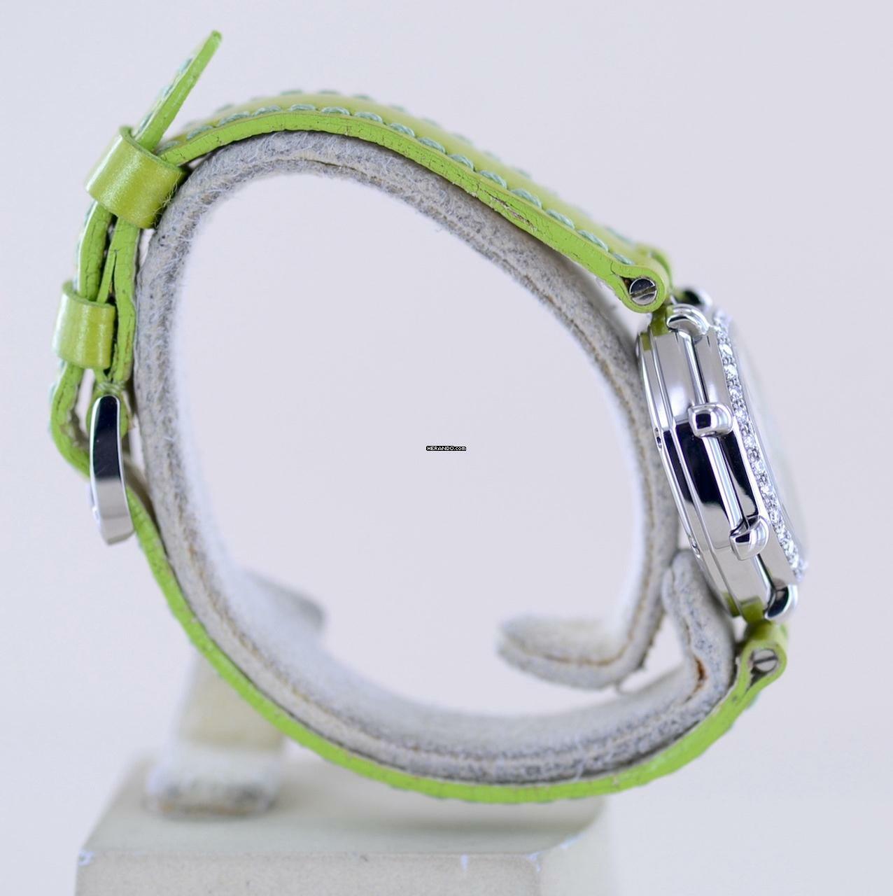 Thumbnail von Gérald Genta Success green Diamond MOP Dial Luxusuhr super rar </h1>