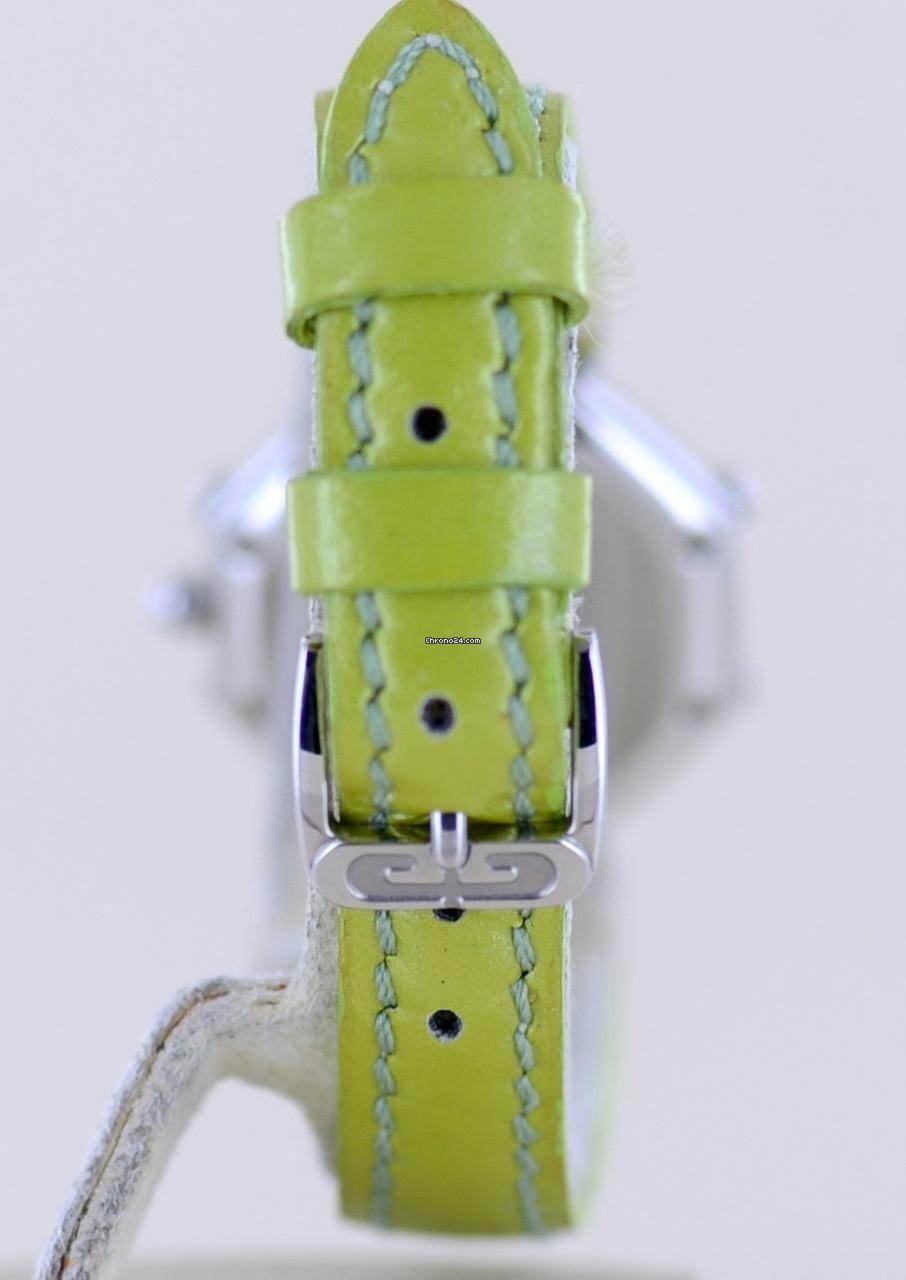 Thumbnail von Gérald Genta Success green Diamond MOP Dial Luxusuhr super rar </h1>