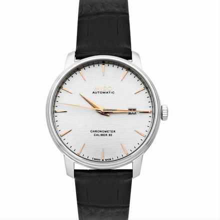  Mido Baroncelli III M027.408.16.031.00 - Baroncelli III Automatic Silver Dial Stainless Steel Men's Watch </h1> 