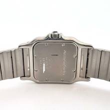 Thumbnail von Cartier Santos Galbée 29mm Quartz Steel 0.85TCW Diamond Watch </h1>