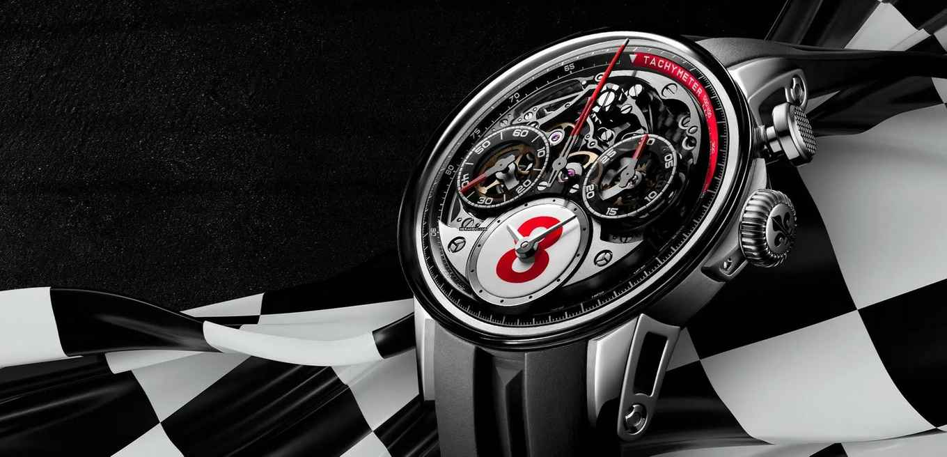  Louis Moinet Time to Race German Silver Winner 