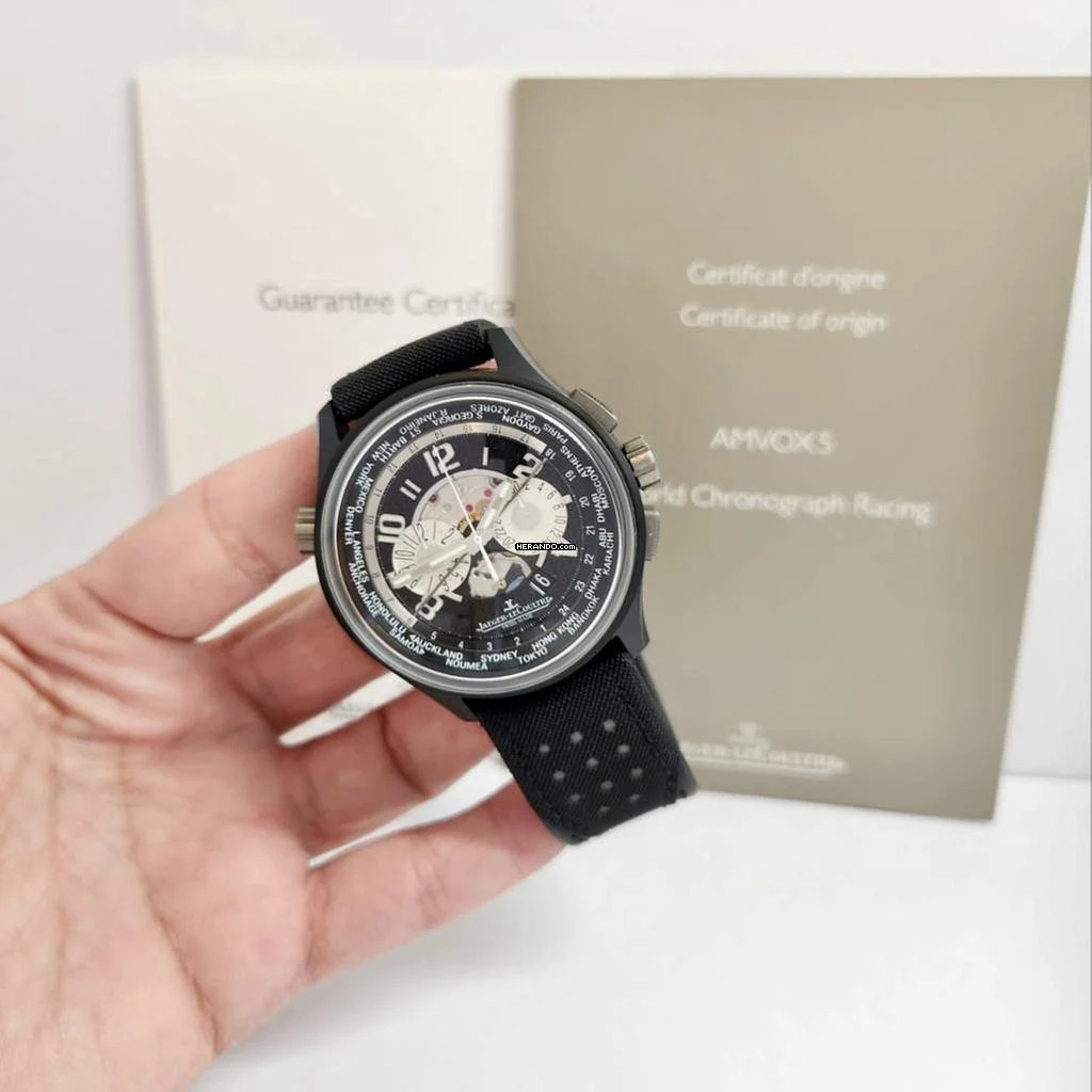  Jaeger-LeCoultre AMVOX World Timer Ceramic 44mm Automático 