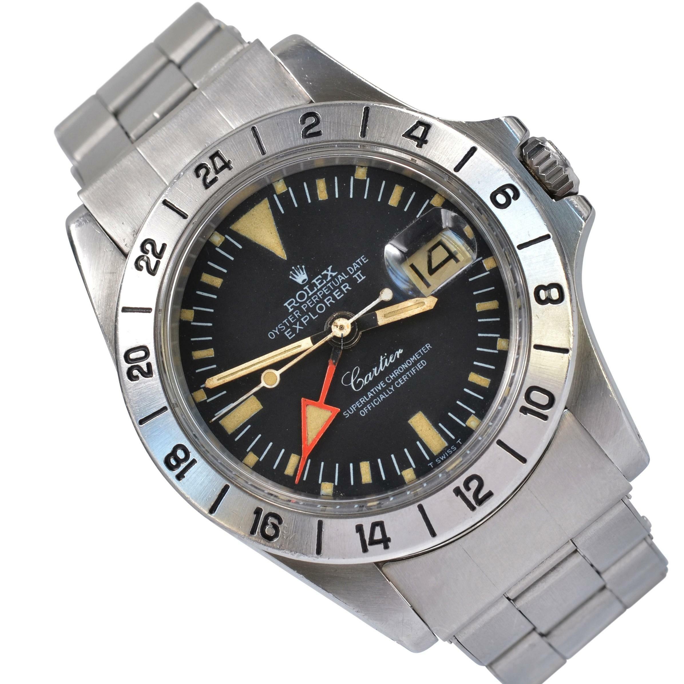 Rolex Explorer II 1655 Freccione MK2 Steve McQueen for Cartier 1974’s </h1>