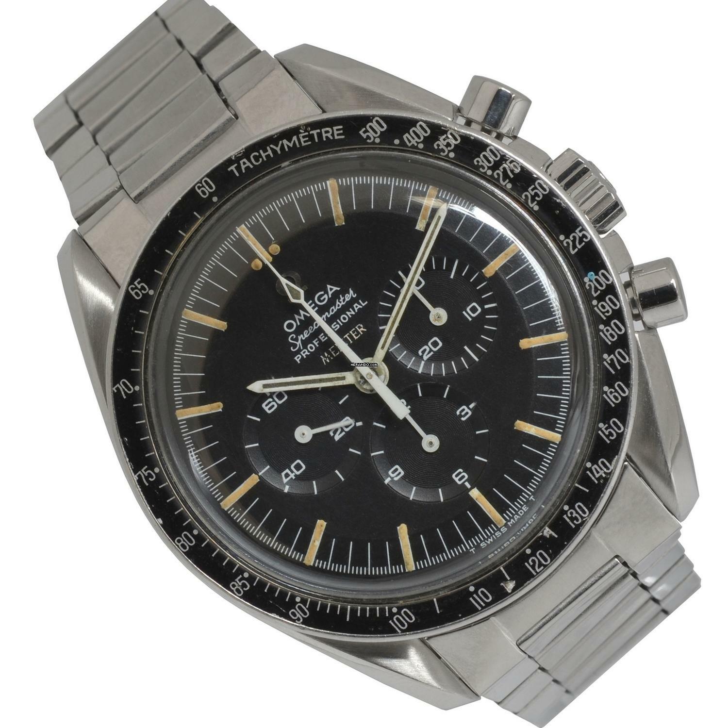  Omega Speedmaster Professional Moonwatch ST 145.012 by MEISTER 1968’s  