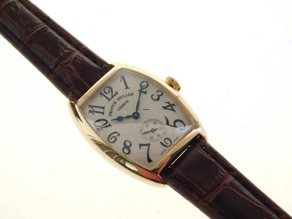  Franck Muller Casablanca 18 Karat Gelbgold Casablanca 29 X 39 mm Master Of Complications Mediumgröße </h1> 