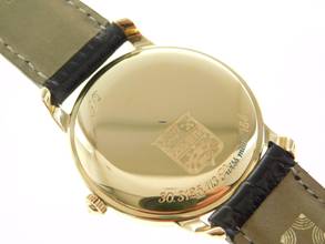 Thumbnail von Zenith Chronometre 18 Karat Gelbgold Herrenuhr limited Ed. 35 mm Kaliber 2541 im Top Zustand </h1>