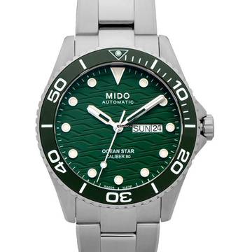  Mido Ocean Star M042.430.11.091.00 - OCEAN STAR Automatic Green Dial Stainless Steel Men's Watch </h1> 