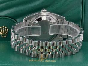 Thumbnail von Rolex Datejust 36 116234 White Jubilee Dial With Big Diamonds - Full Set 36mm </h1>