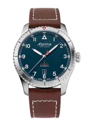  Alpina Startimer Pilot Automatic Petroleum blau 41 mm AL-525NW4S26 