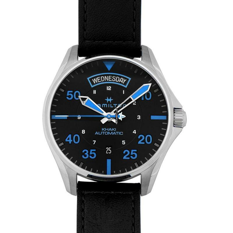 Hamilton Khaki Aviation H64625731 - Khaki Aviation Automatic Black Dial Stainless Steel Men's Watch </h1>