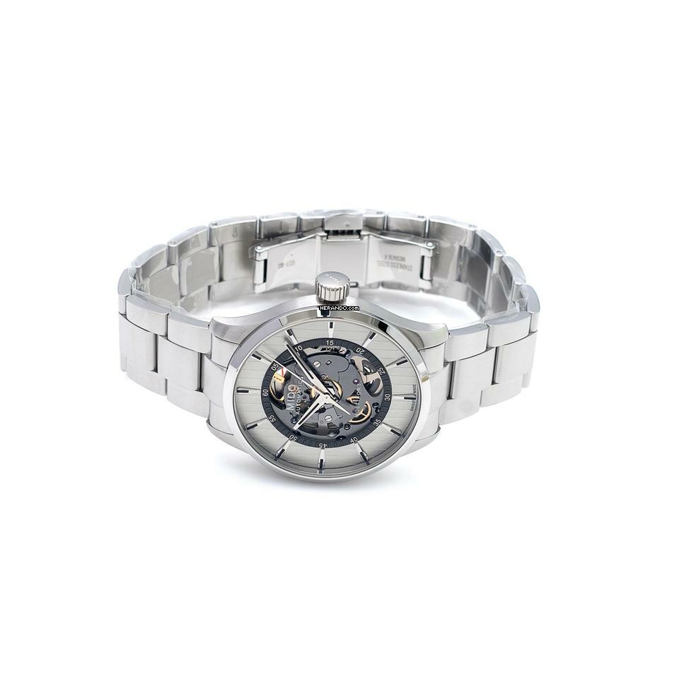 Thumbnail von Mido Multifort M038.436.11.031.00 - Multifort Automatic Grey Dial Stainless Steel Men's Watch </h1>