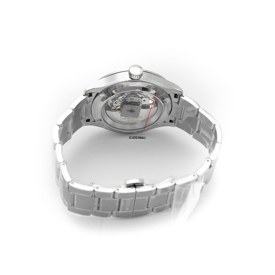 Thumbnail von Mido Multifort M038.436.11.031.00 - Multifort Automatic Grey Dial Stainless Steel Men's Watch </h1>