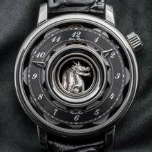 Thumbnail von Hooke & Huygens Gems & Sculptures Manufakturkaliber 8 Federhäuser Weissgold