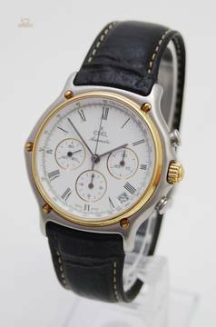 Ebel 1911 El Primero Cal 400 Stahl/Gold Box & Papiere