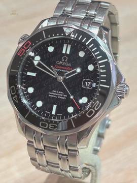 Omega Seamaster 300M 50th Anniversary James Bond 007 Box & Papier