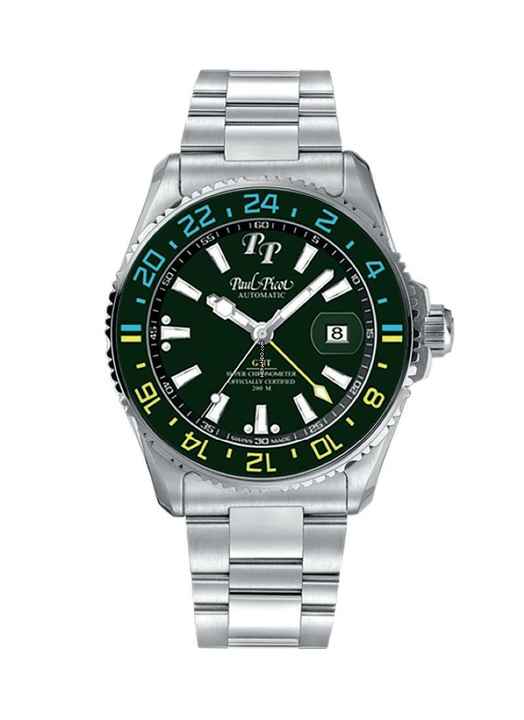  Paul Picot Paul Mariner III 5 COSC GMT (3 verschiedene Optionen) 
