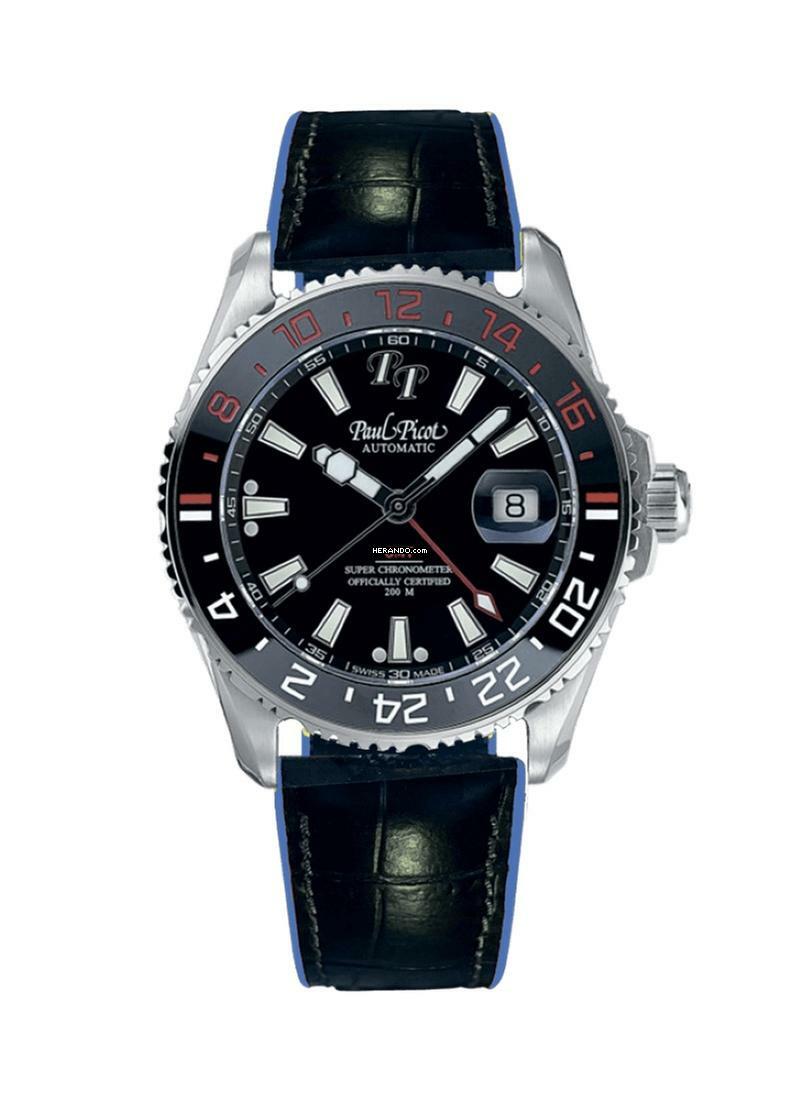 Thumbnail von Paul Picot Mariner 5 COSC GMT (5 verschiedene Optionen)