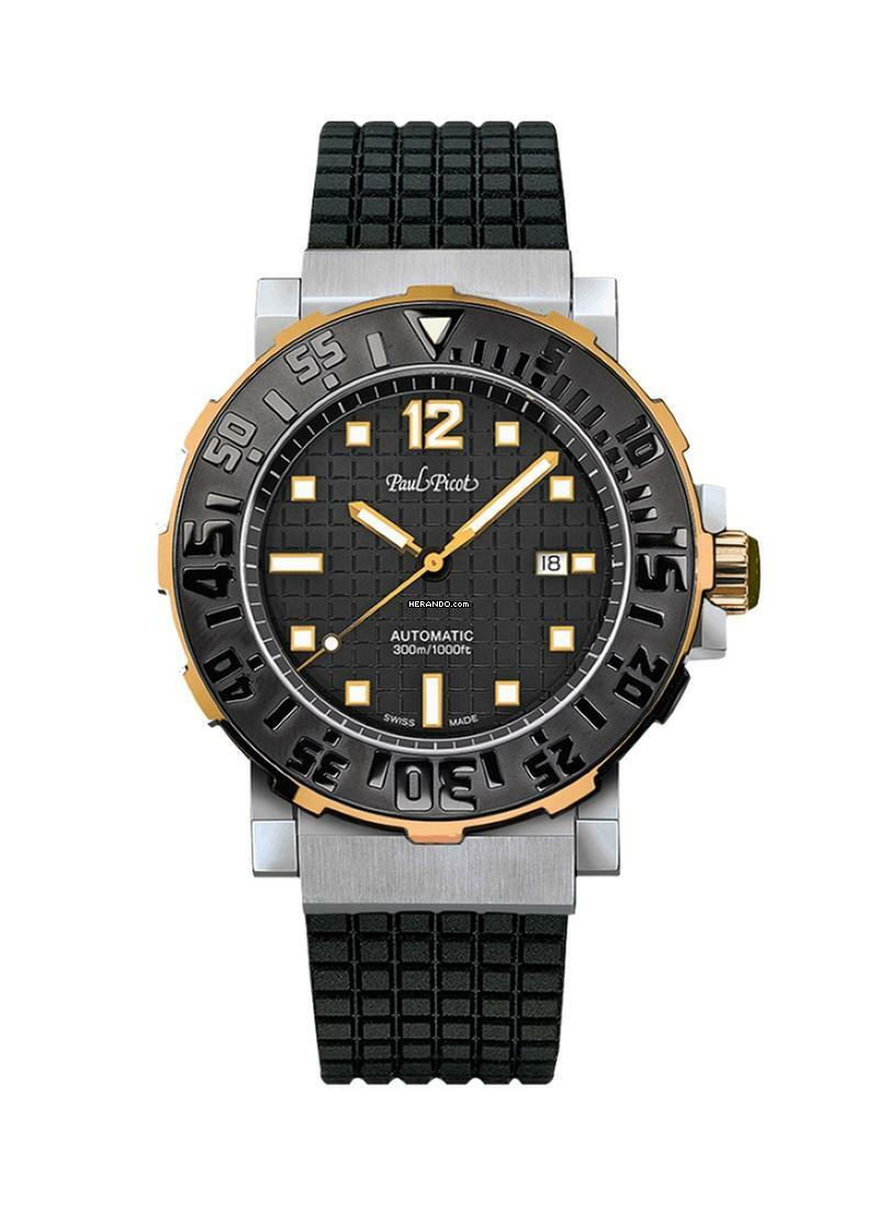  Paul Picot C-Type 43 mm Date 