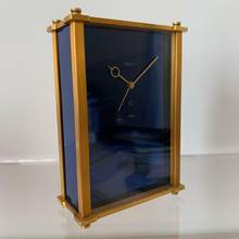 Thumbnail von JAEGER Table musical Art Deco alarm clock with power reserve 8 days 1960’s