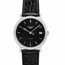 Thumbnail von Longines Présence L48214522 - Présence Automatic Black Dial Stainless Steel Unisex Watch </h1>