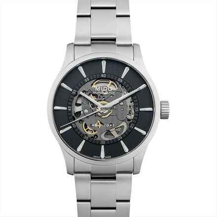  Mido Multifort M038.436.11.061.00 - Multifort Automatic Grey Dial Stainless Steel Men's Watch </h1> 