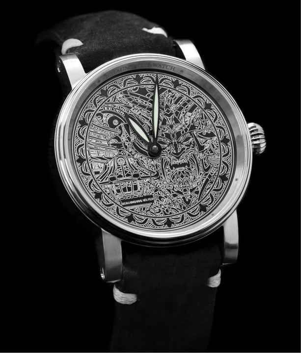  Schaumburg Spirit of Samurai II Silber/925 Schraubenunruh 