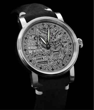  Schaumburg Spirit of Samurai II Silber/925 Schraubenunruh 