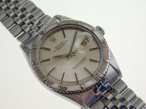 Thumbnail von Rolex Datejust Turn-O-Graph Turn-O-Graph Stahl weißes Zifferblatt Kaliber 1560 selten v 1978 </h1>