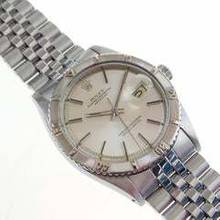 Thumbnail von Rolex Datejust Turn-O-Graph Turn-O-Graph Stahl weißes Zifferblatt Kaliber 1560 selten v 1978 </h1>