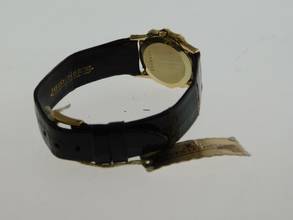 Thumbnail von Jaeger-LeCoultre Classic 18 Karat Gelbgold Bamboo Damenuhr Handaufzug Vintage NOS 27 x 39 mm Kaliber P838