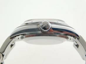 Thumbnail von Rolex Oyster Perpetual 26 Lady Oyster Perpetual mit Saphirglas 25 mm silber farbendes Blatt mit Oysterband v 1995 </h1>