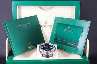 Thumbnail von Rolex Datejust 41 Blue Dial 2022 Jubilee