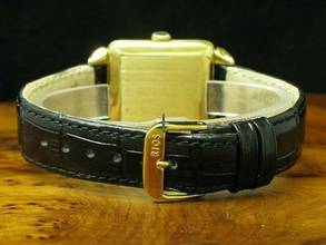 Thumbnail von IWC Carre 18kt 750 Gold Automatic Herrenuhr Von Ca. 1952 / Kaliber C.852 </h1>