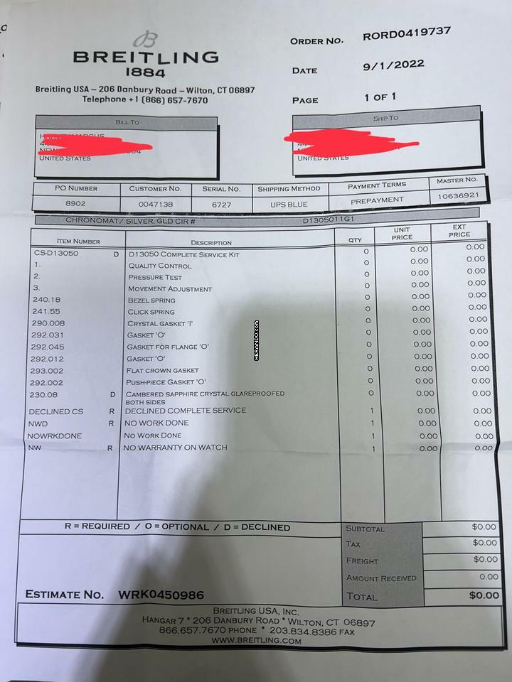 Thumbnail von Breitling Chronomat UTC 40mm Automatic 2 Tone Watch </h1>