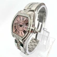 Thumbnail von Cartier Roadster Quartz 31mm Steel 2.2TCW Diamond Watch </h1>