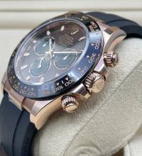 Thumbnail von Rolex Daytona Rosegold Oysterflex Chocolate MINT 2022 Full Set-Box&Papers