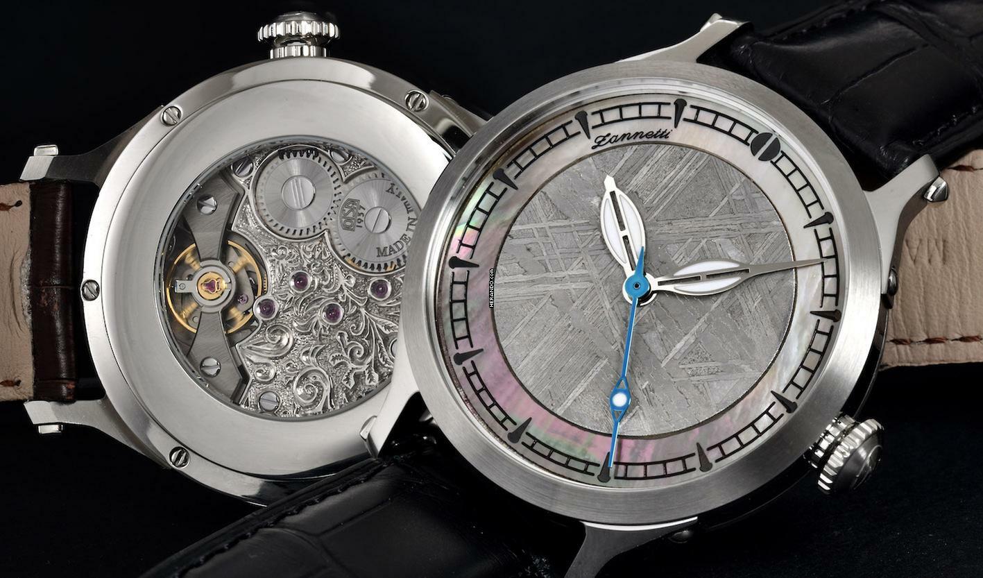 Thumbnail von Zannetti Regent Meteorite optional in 2 Zifferblättern