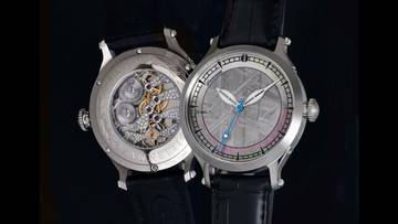 Thumbnail von Zannetti Regent Meteorite optional in 2 Zifferblättern